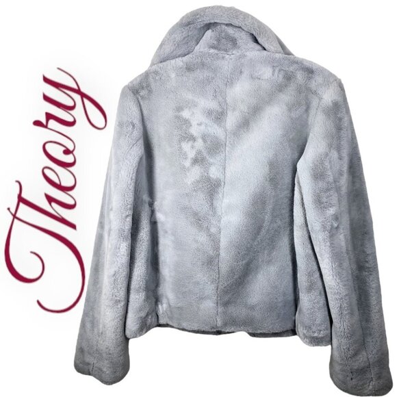 Theory Gray Teddy Jacket - Picture 10 of 11
